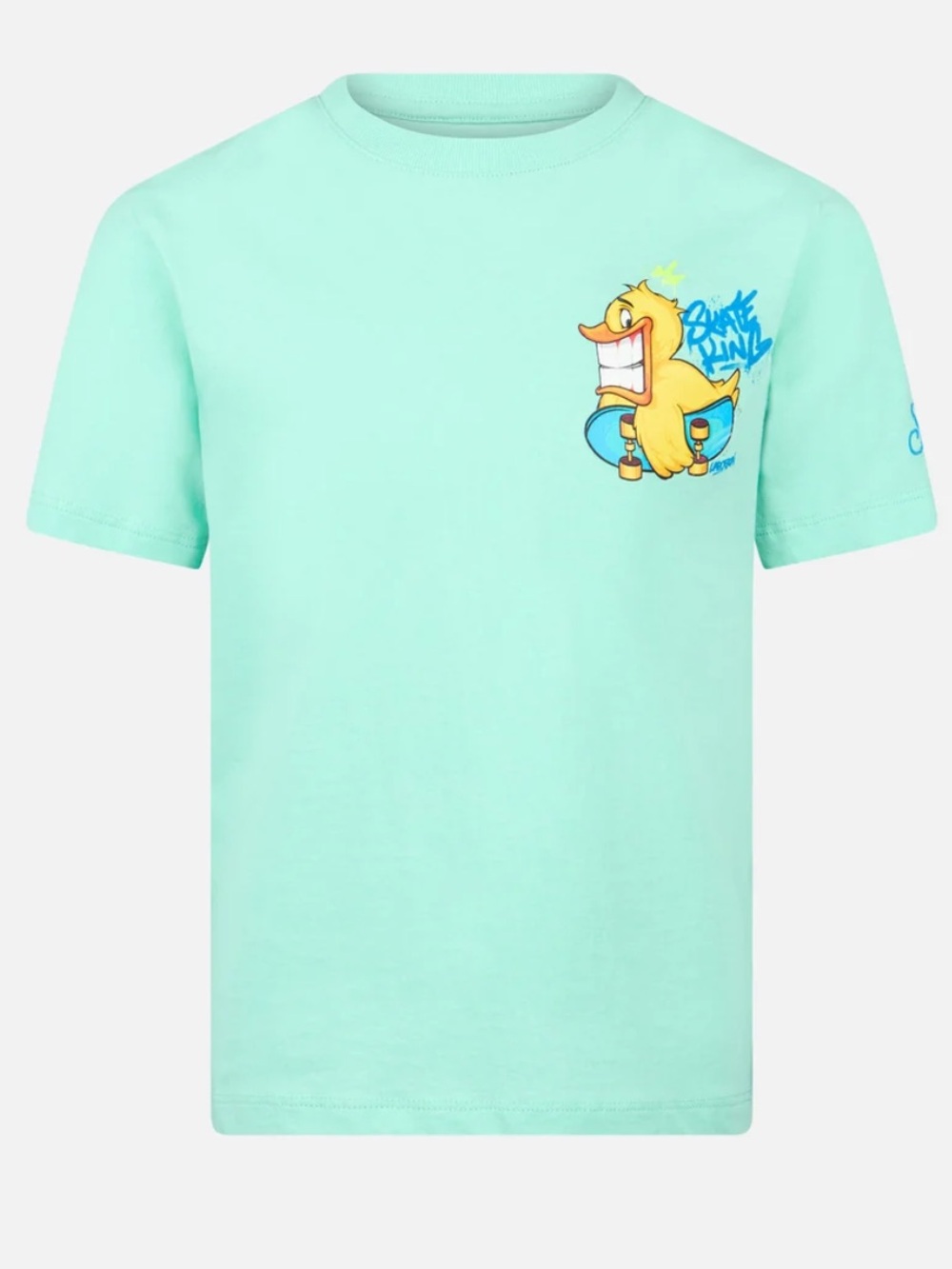 BOY COTTON T-SHIRT WITH CRYPTOPUPPETS DUCKY PRINT | SPECIAL EDITION Size 10